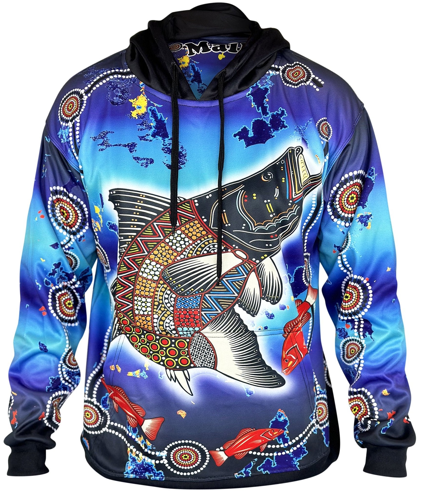 Barramundi Blue Salwater - Hoodie/Jumper