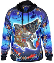 Barramundi Blue Salwater - Hoodie/Jumper