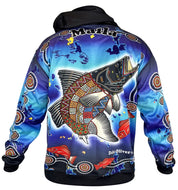 Barramundi Blue Salwater - Hoodie/Jumper