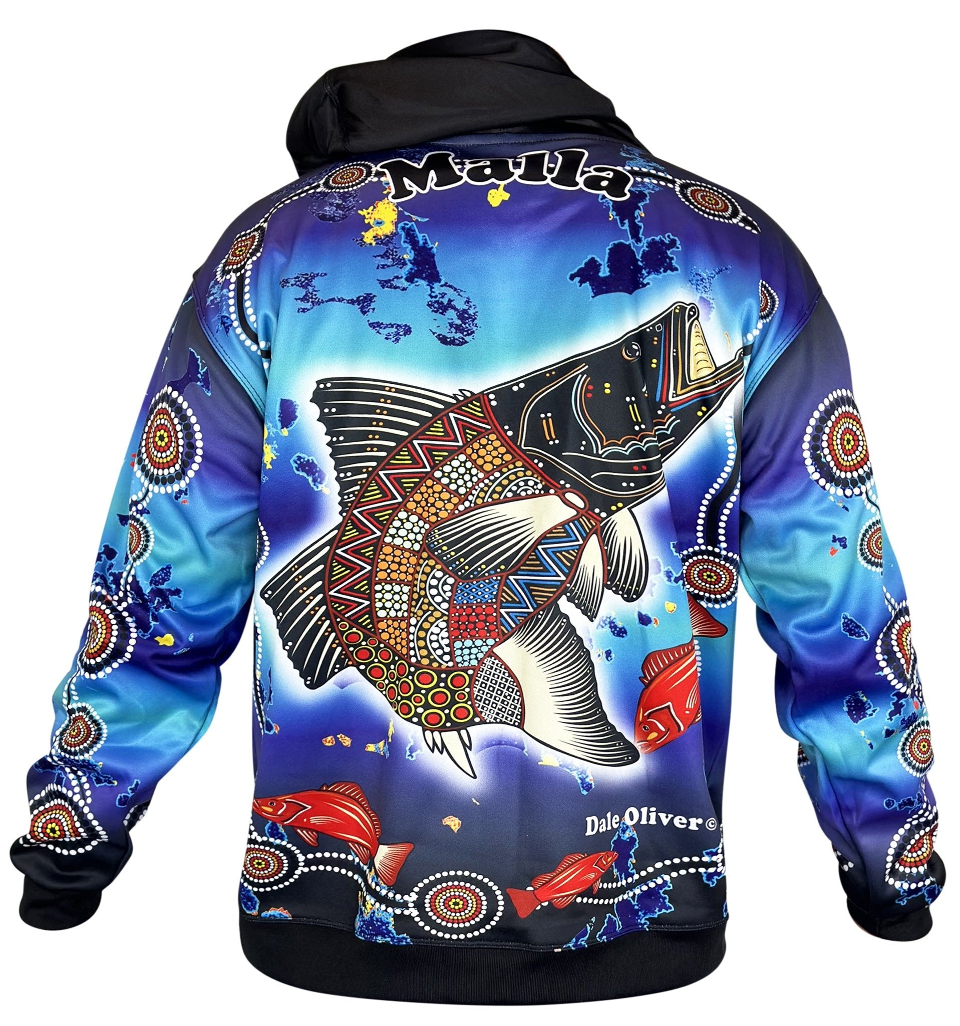 Barramundi Blue Salwater - Hoodie/Jumper