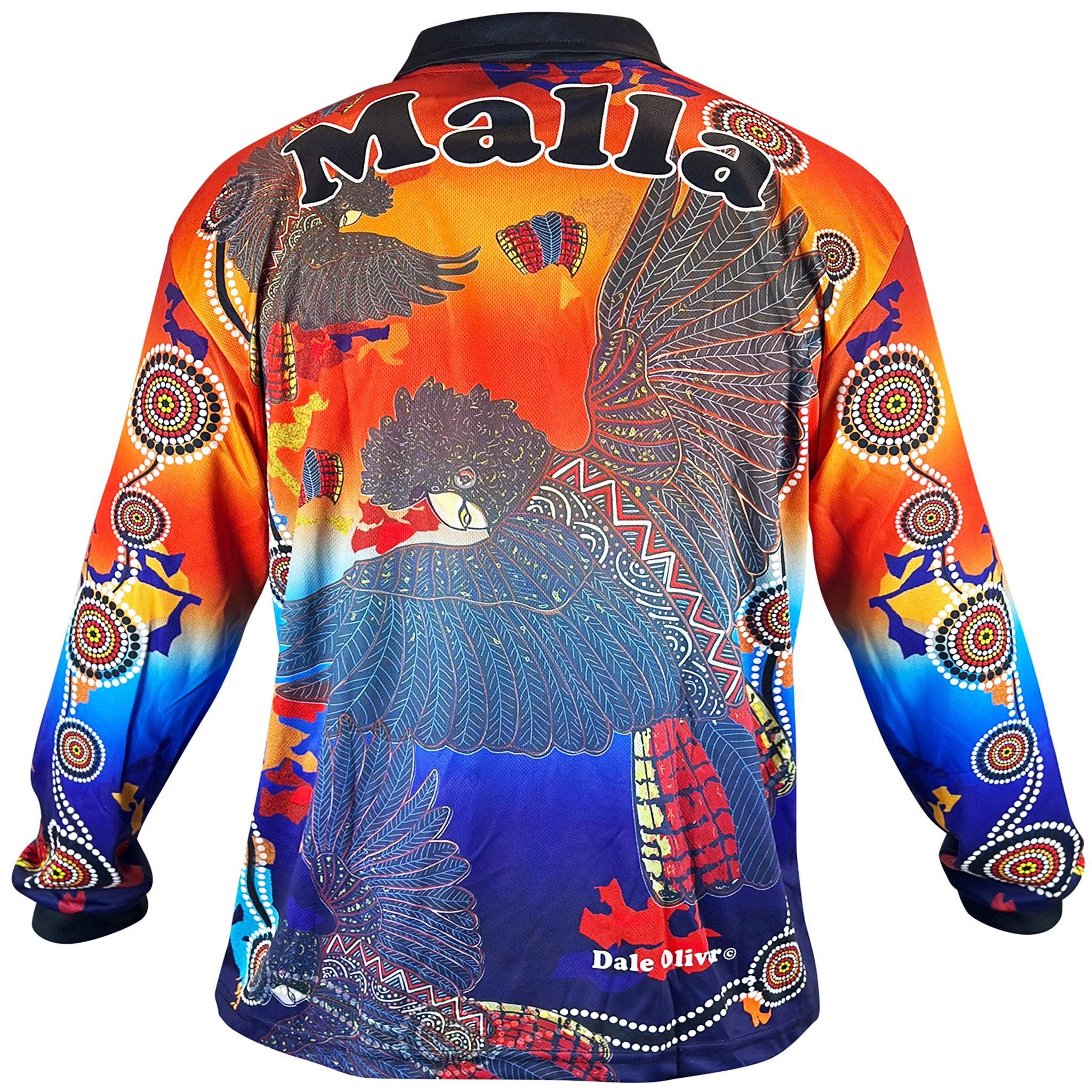 Black Cockatoo - Long Sleeve Fishing Shirt (UPF50+)