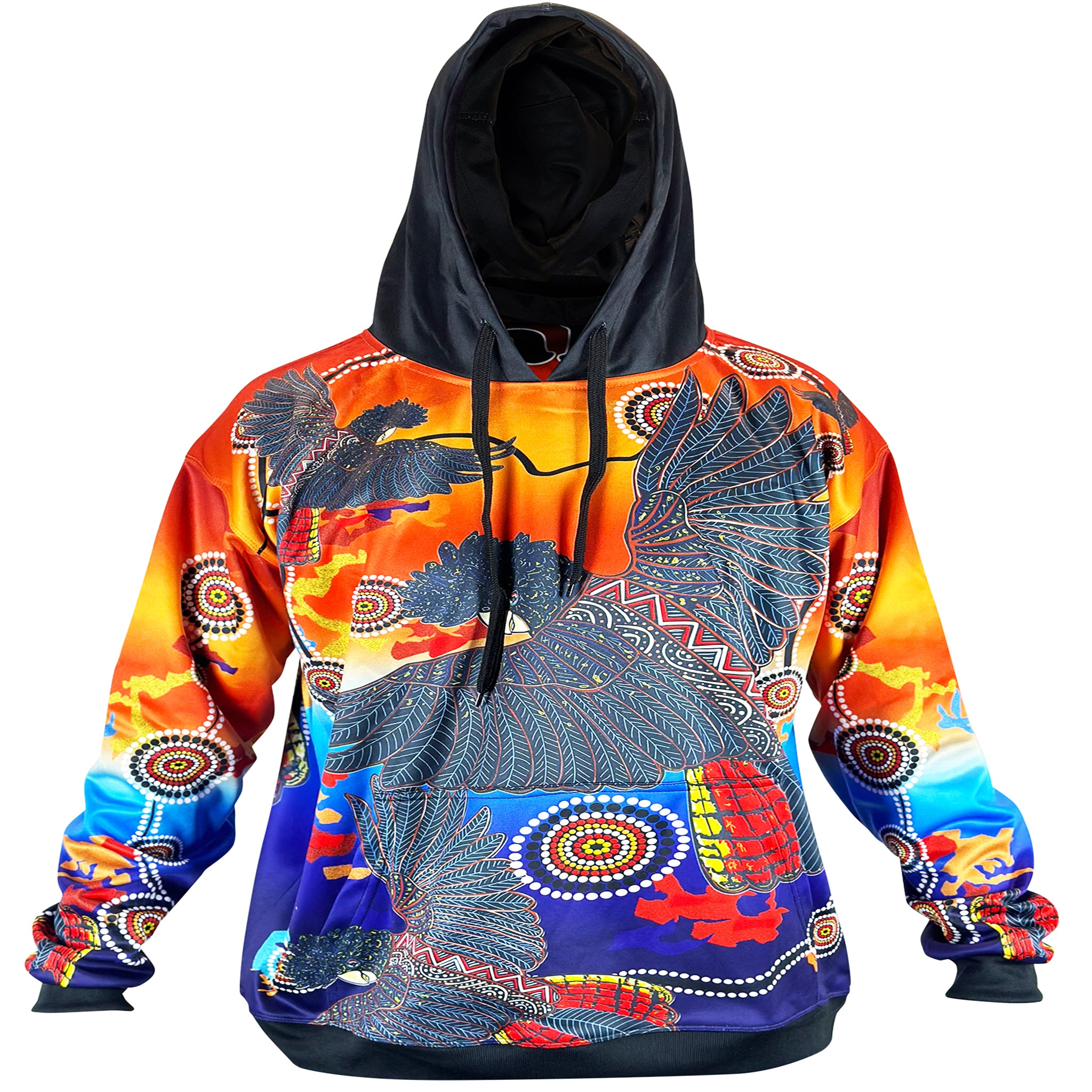 Black Cockatoo - Hoodie/Jumper (Sublimation)