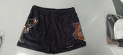 Barramundi Black – Aboriginal Indigenous Footy Shorts (With Pockets)