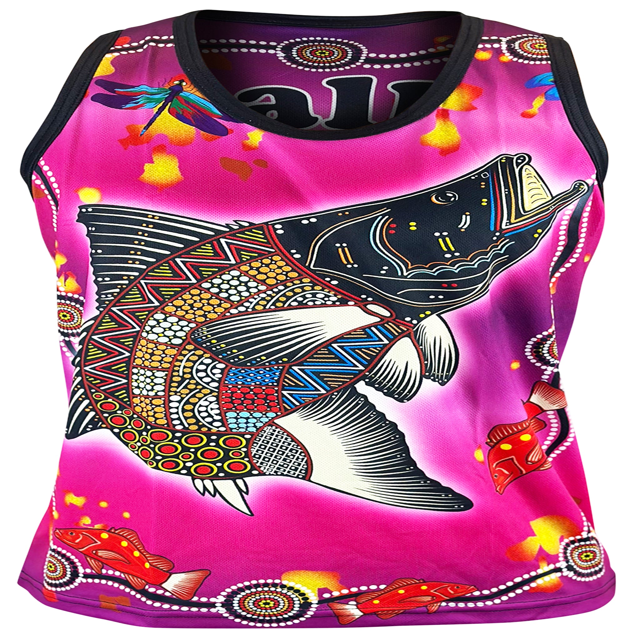 Barramundi Pink - Singlet (UPF50+)