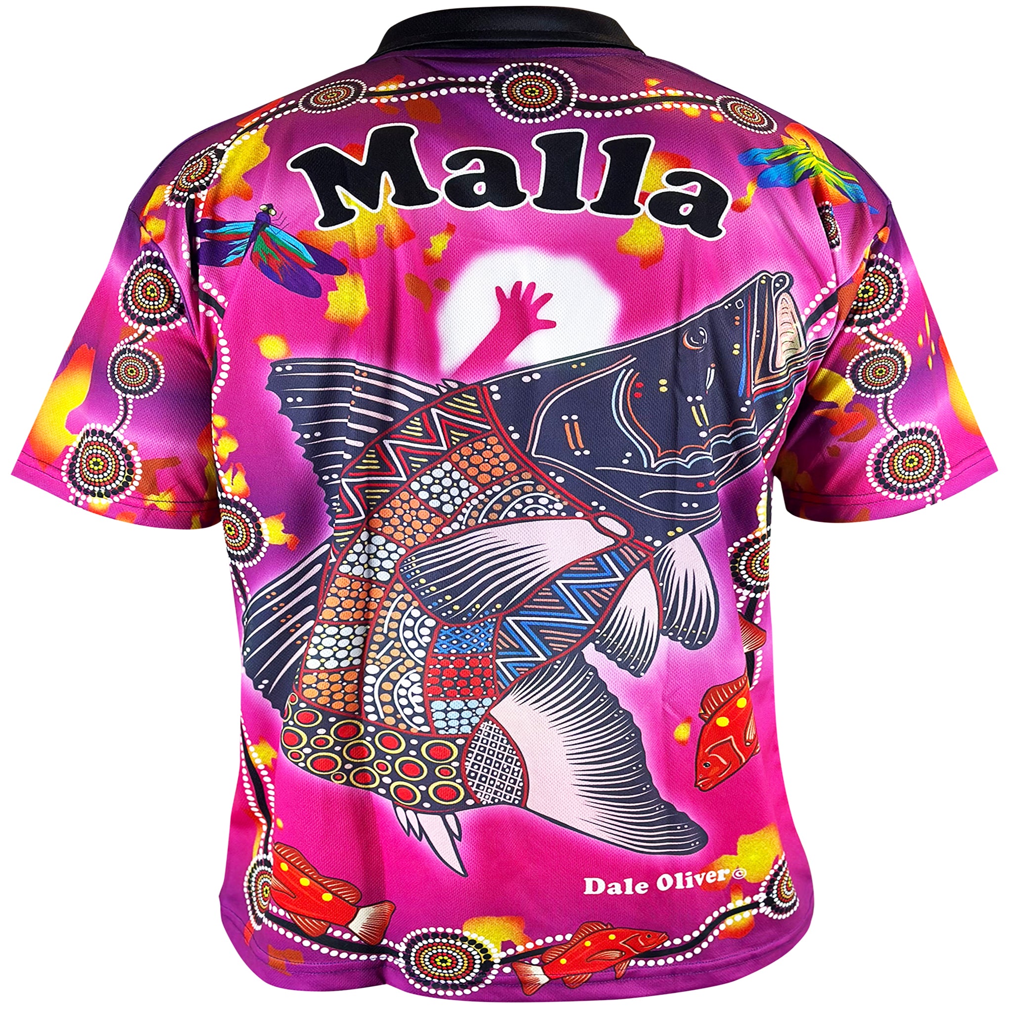 Barramundi Pink - Short Sleeve Polo (UPF50+)