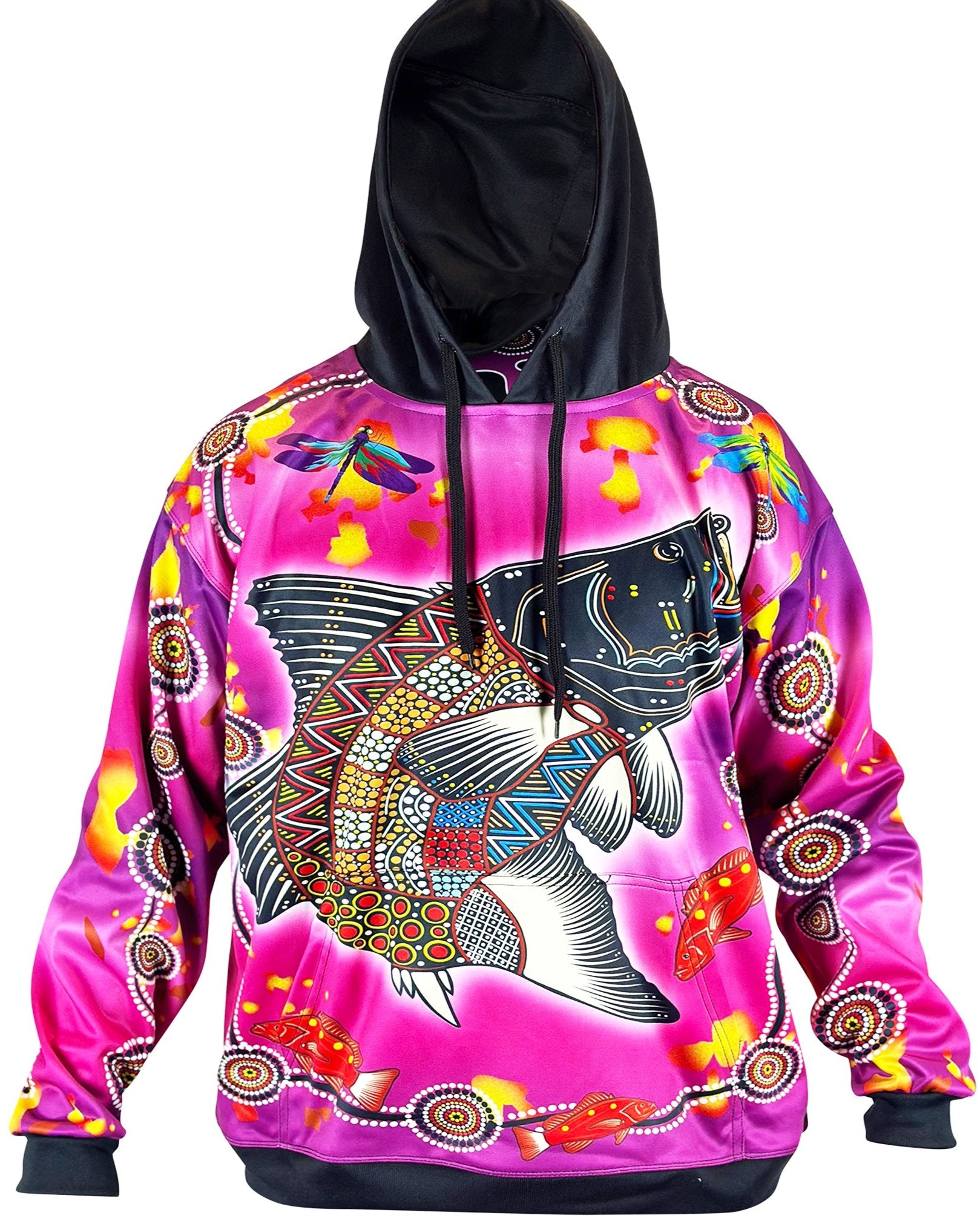 Barramundi Pink Saltwater - Hoodie/Jumper