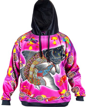 Barramundi Pink Saltwater - Hoodie/Jumper