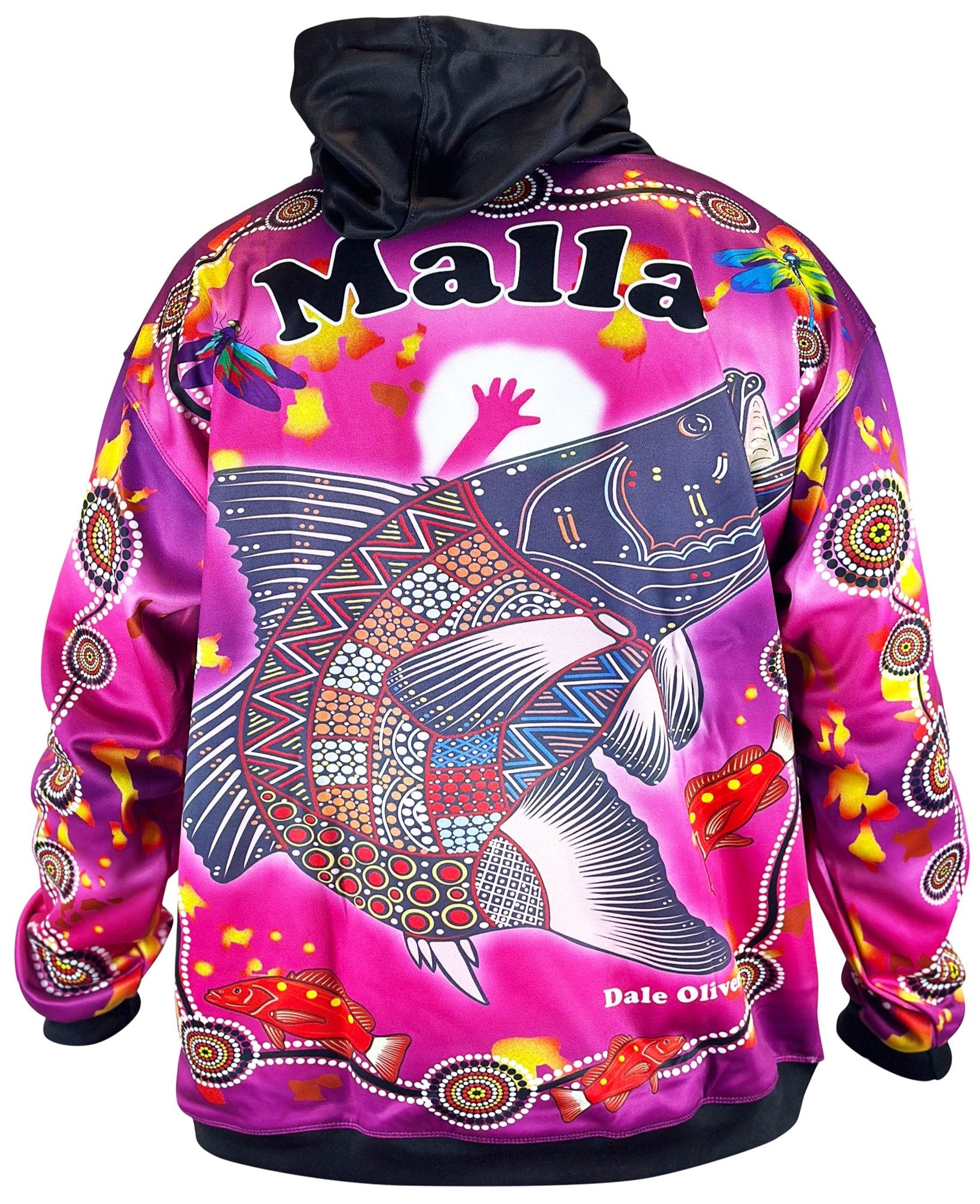 Barramundi Pink Saltwater - Hoodie/Jumper