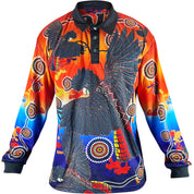 Black Cockatoo - Long Sleeve Fishing Shirt (UPF50+)