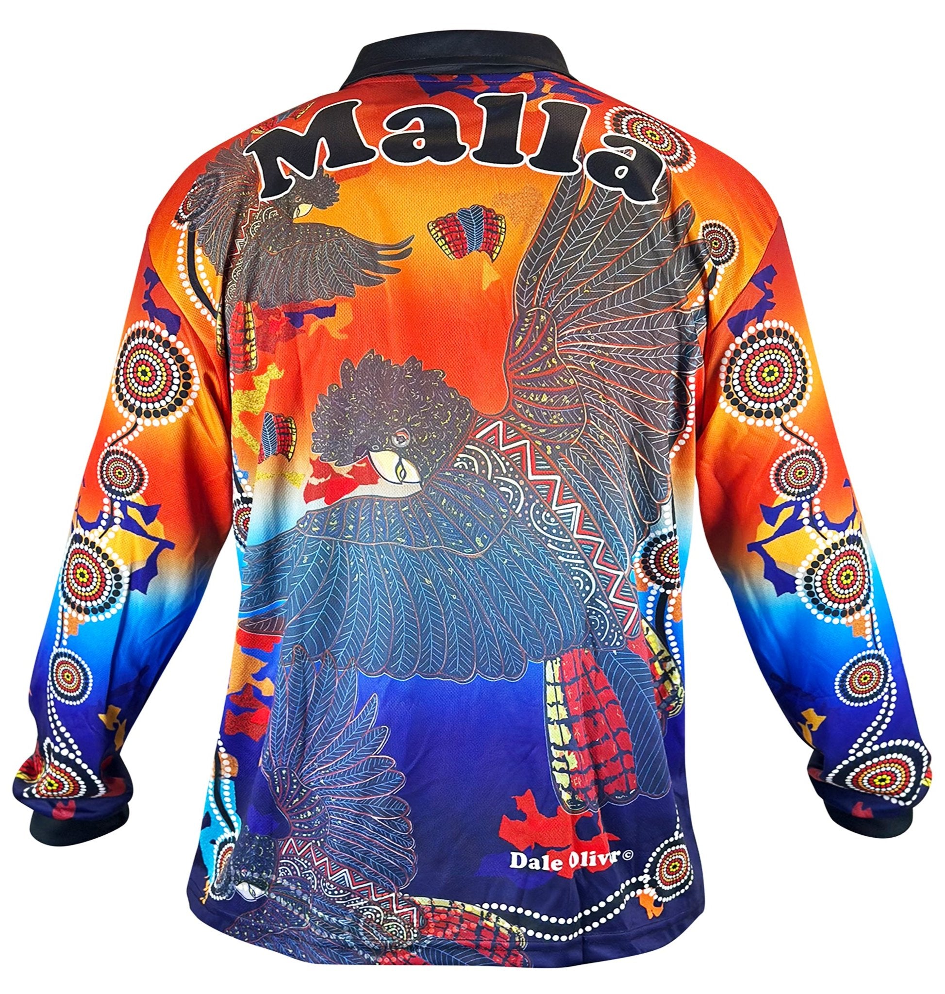 Black Cockatoo - Long Sleeve Fishing Shirt (UPF50+)