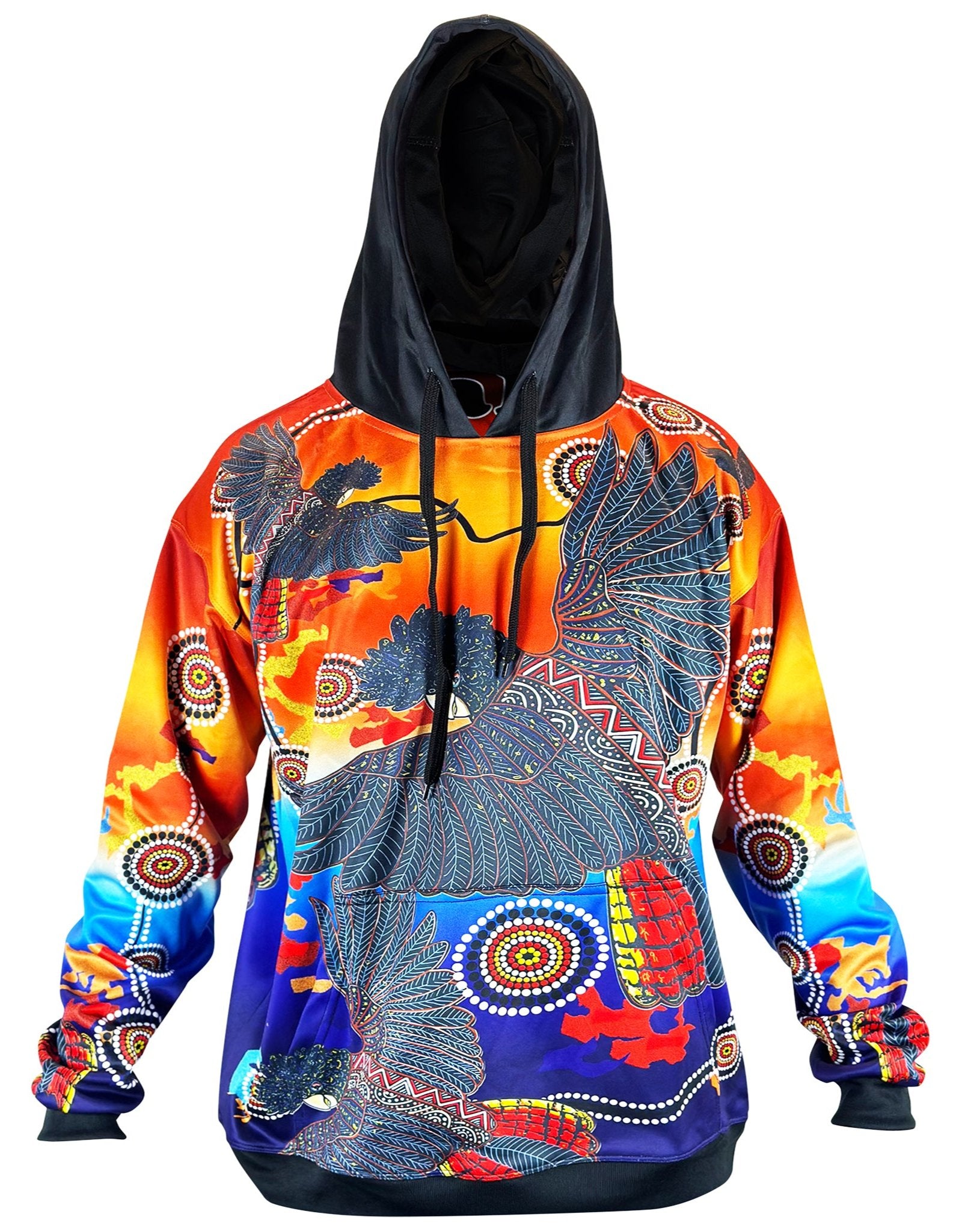 Black Cockatoo - Hoodie/Jumper (Sublimation)