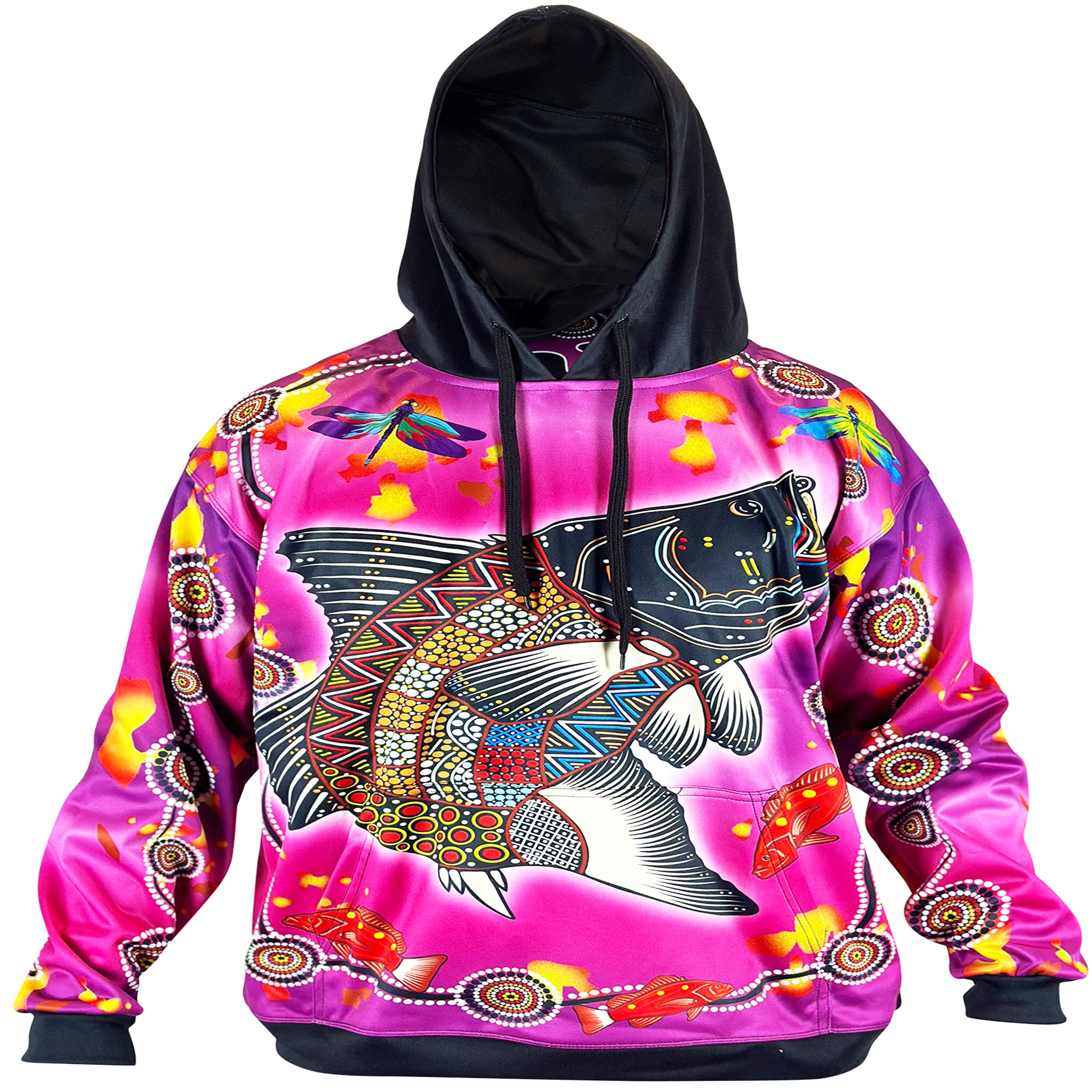 Barramundi Pink - Hoodie/Jumper (Sublimation)