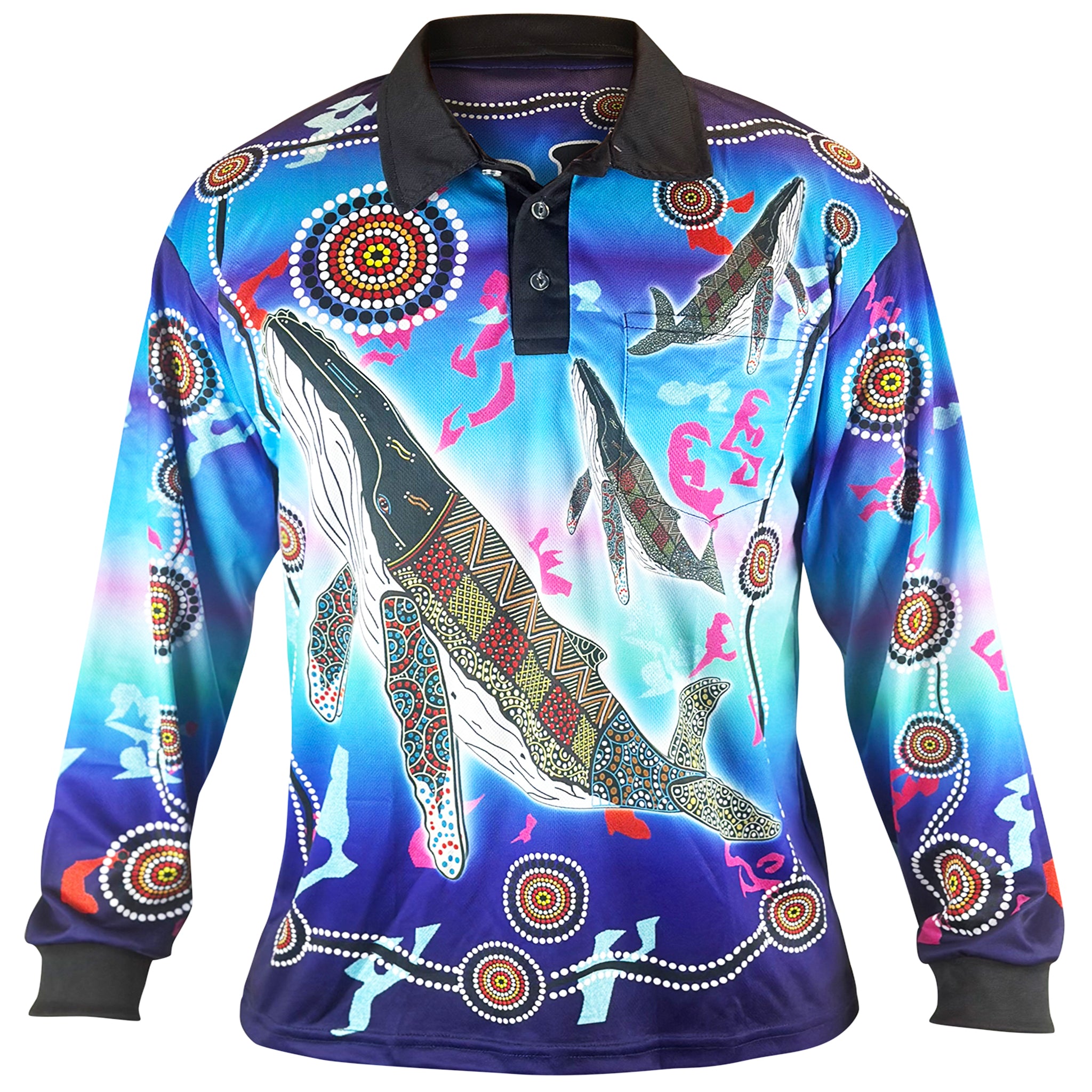 Whale - Long Sleeve Fishing Shirt (UPF50+)