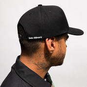 Barramundi Black – Limited Edition Indigenous Embroidered Snapback Cap