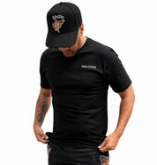 Barramundi Black – Limited Edition Indigenous Embroidered Snapback Cap