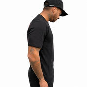 Barramundi Black Barra – Limited Edition Indigenous Longline T-Shirt