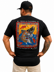 Barramundi Black Canvas – Limited Edition Indigenous Longline T-Shirt