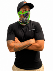 Barramundi Green – Limited Edition Indigenous Neck Gaiter | UPF 30+