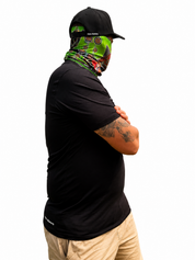 Barramundi Green – Limited Edition Indigenous Neck Gaiter | UPF 30+