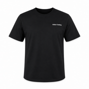 Barramundi Black Canvas – Limited Edition Indigenous Longline T-Shirt