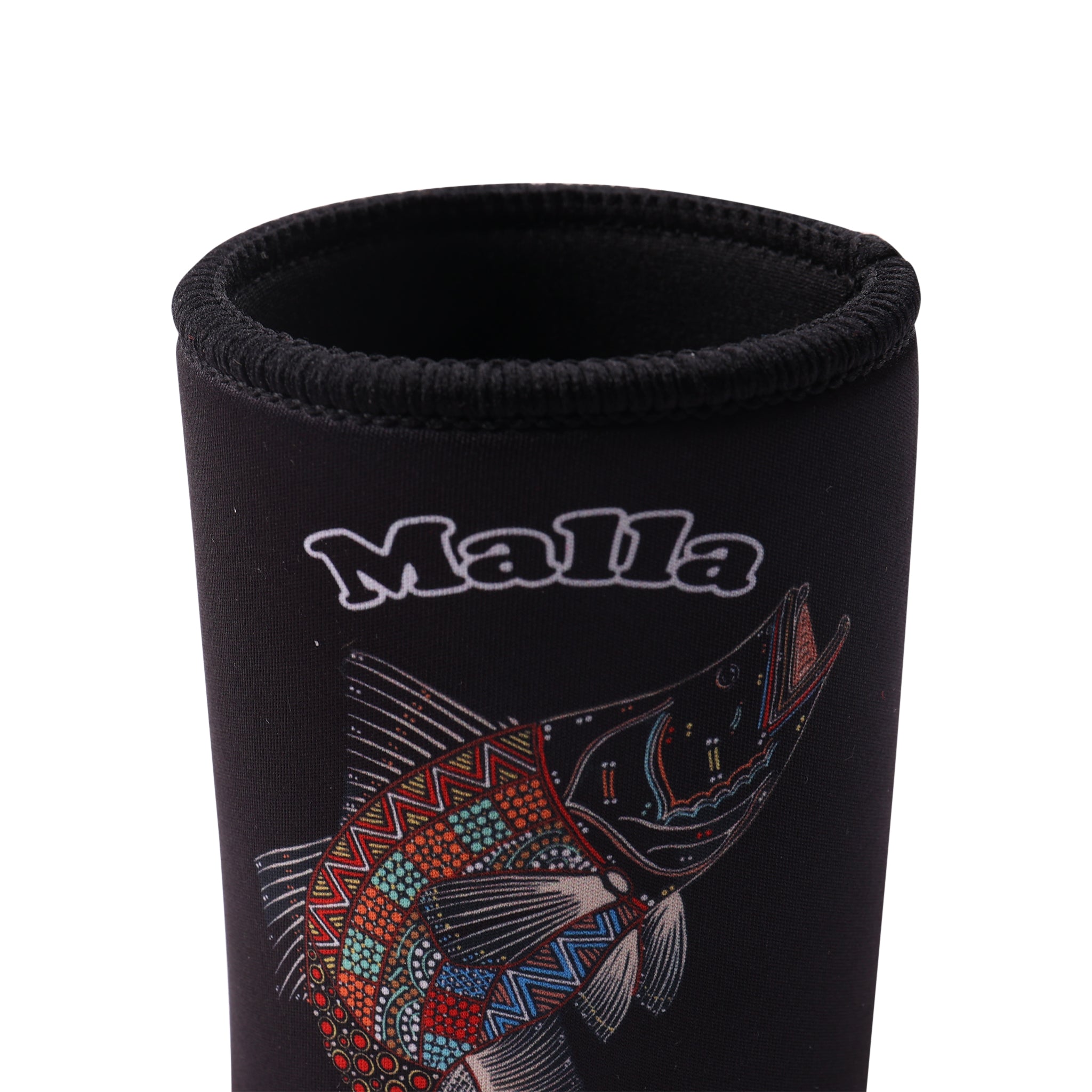 Barramundi Black – Aboriginal Indigenous Stubby Holder